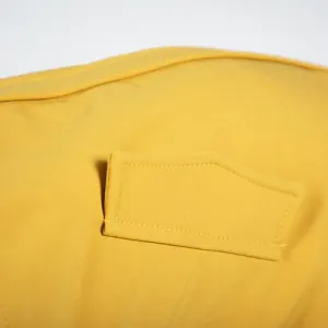 DUVO+ štýlová bunda s kapucňou pre psov M 50cm žltá