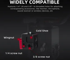 Stablecam DJI RS 3 / DJI RS 3 Pro / RS 3 mini - CNC adaptér 1DJ4084