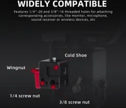 Stablecam DJI RS 3 / DJI RS 3 Pro / RS 3 mini - CNC adaptér 1DJ4084