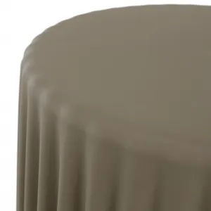 Taburet, béžová, plast, AKANIT