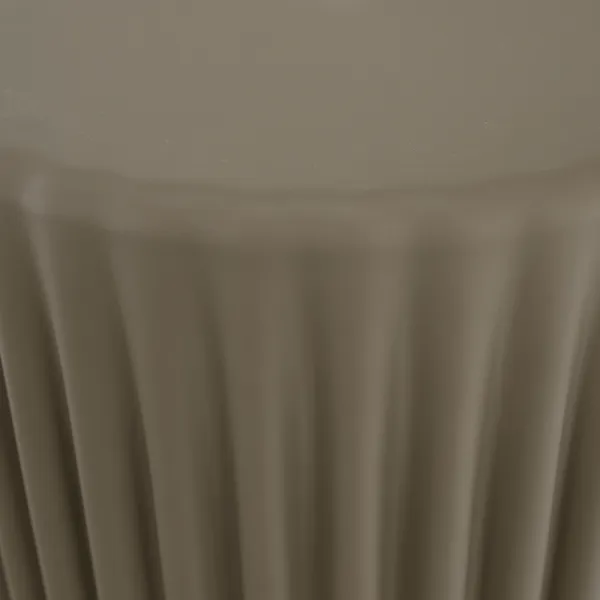 Taburet, béžová, plast, AKANIT