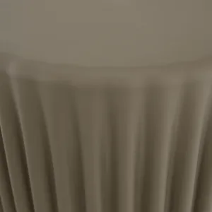 Taburet, béžová, plast, AKANIT