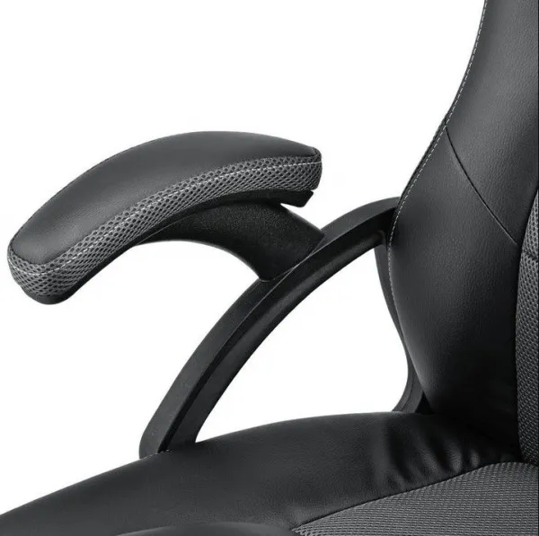 Ergonomická kancelárska stolička, čierna, polohovateľná opie