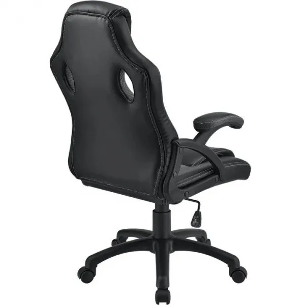 Ergonomická kancelárska stolička, čierna, polohovateľná opie