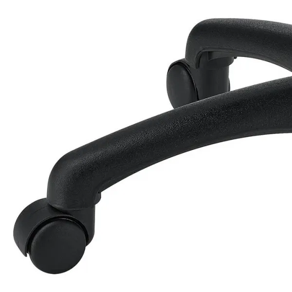 Ergonomická kancelárska stolička, čierna, polohovateľná opie