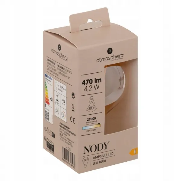 ATMOSPHERA LED žiarovka Amber Straight 4,2W E27