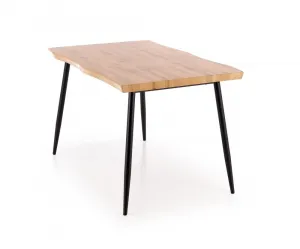 HALMAR Jídelní set Dicky dub přírodní/černý