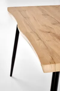 HALMAR Jídelní set Dicky dub přírodní/černý