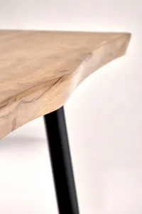 HALMAR Jídelní set Dicky dub přírodní/černý