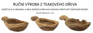 Mauro Ferretti Dekoratívna odkladacia miska Lyžica z masívu