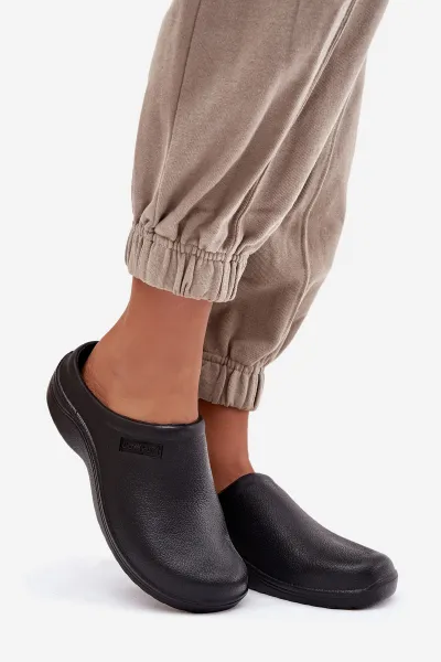 Dámske šľapky Boto Foam čierne