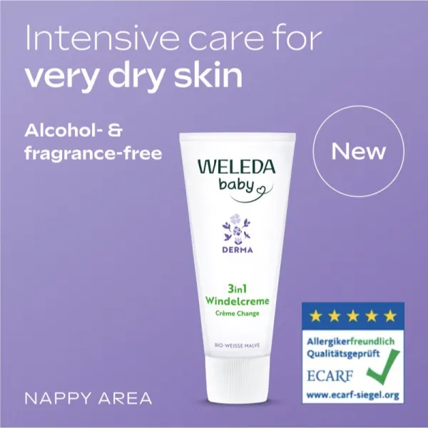 Weleda Baby Derma upokojujúci krém na detskú pokožku 50 ml