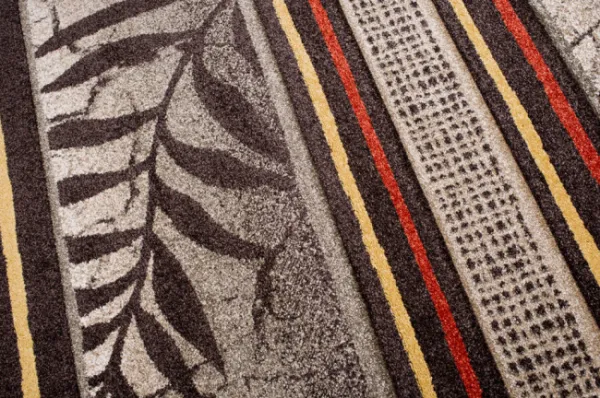 DECOREUM Kusový koberec H093D DARK hnedý SUMATRA carving Rozmer: 190x270