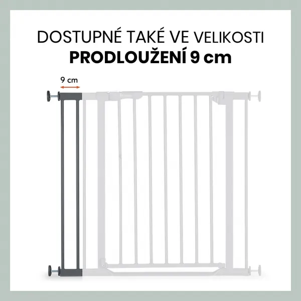 Hauck Zábrana Open N Stop 2 rozšírenie 21 cm Dark Grey
