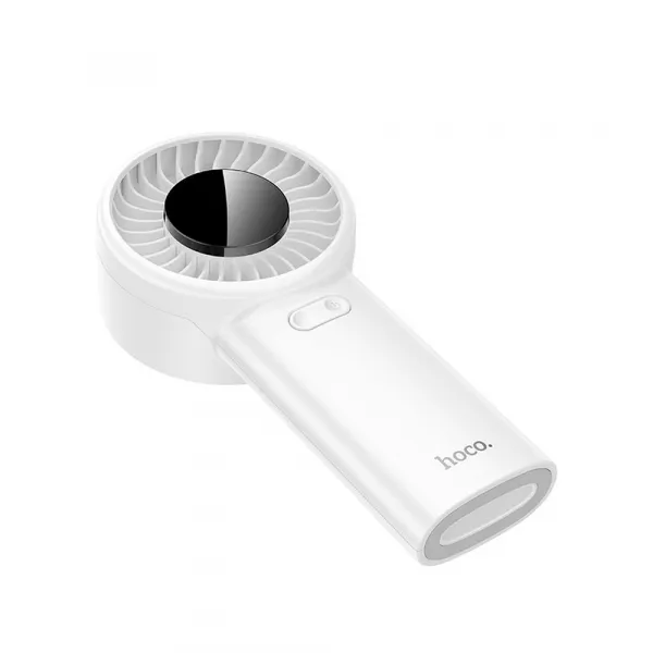 Hoco HX62 ručný / stolný ventilátor, biely