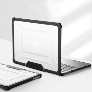 Tech-Protect Smartshell Pro kryt na MacBook Air 13 M2 / M3 / M4 / 2023-2025, čierny/priesvitný