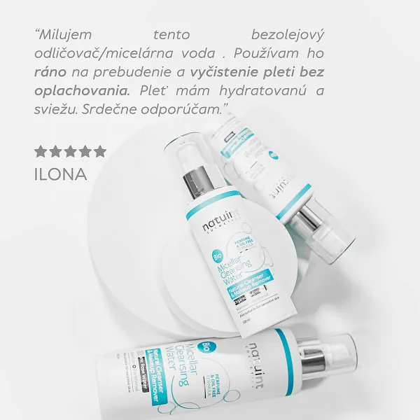 Natuint cosmetics - Prírodná BIO micelárna voda 100 ml