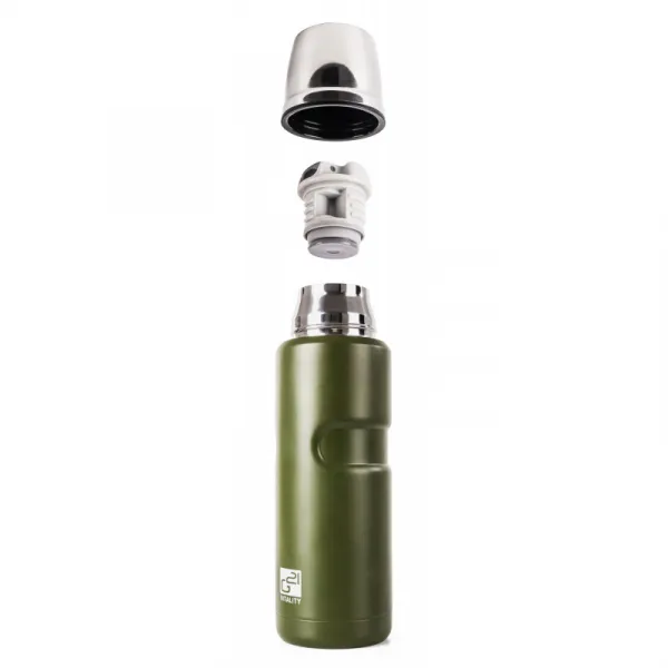 G21 Termofľaša na pitie, 500 ml, khaki zelená