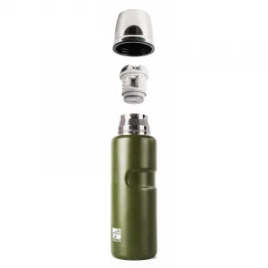 G21 Termofľaša na pitie, 500 ml, khaki zelená