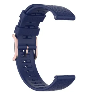 BStrap Silicone Rain remienok na Samsung Galaxy Watch 3 41mm, dark blue (SSG014C07)