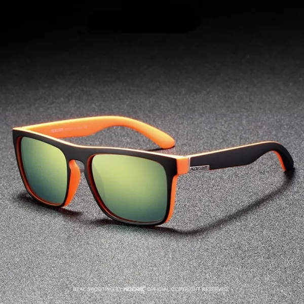 KDEAM Sunbury 11 slnečné okuliare, Black & Orange / Yellow (GKD004C11)
