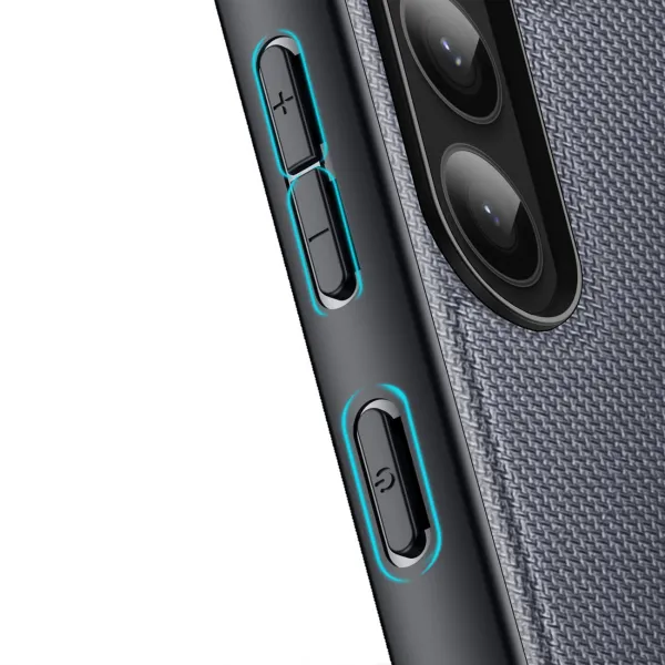 Dux Ducis Fino kryt na Samsung Galaxy S23 Plus, sivý