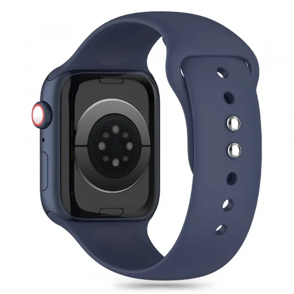 Tech-Protect Silicone remienok na Apple Watch 42/44/45/49mm, midnight blue