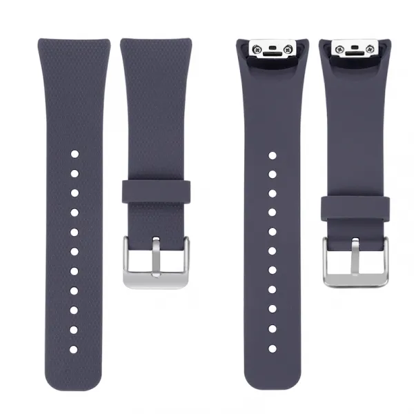 BStrap Silicone Land remienok na Samsung Gear Fit 2, purple gray (SSG005C05)