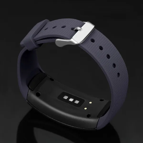 BStrap Silicone Land remienok na Samsung Gear Fit 2, purple gray (SSG005C05)