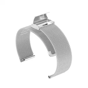 BStrap Milanese remienok na Huawei Watch GT/GT2 46mm, silver (SHU002C02)