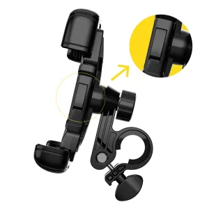 MG Handlebar držiak na mobil na bicykel, čierny (WBHBK6)