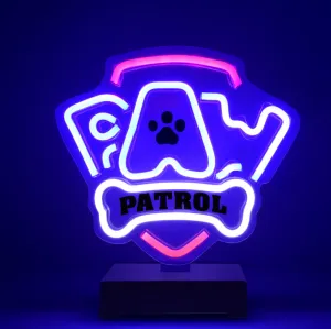 OEM Neónové LED svietidlo na stojane Paw Patrol