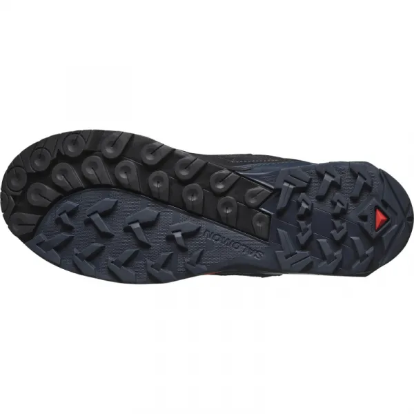 Pánska nízka turistická obuv SALOMON X Ultra Alpine GTX M blue nights black red orange