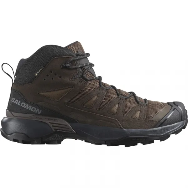 Pánska členková turistická obuv SALOMON X Ultra 360 LTR Mid GTX M dark earth delicioso castlerock
