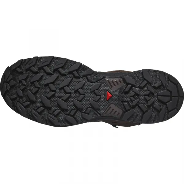 Pánska členková turistická obuv SALOMON X Ultra 360 LTR Mid GTX M dark earth delicioso castlerock