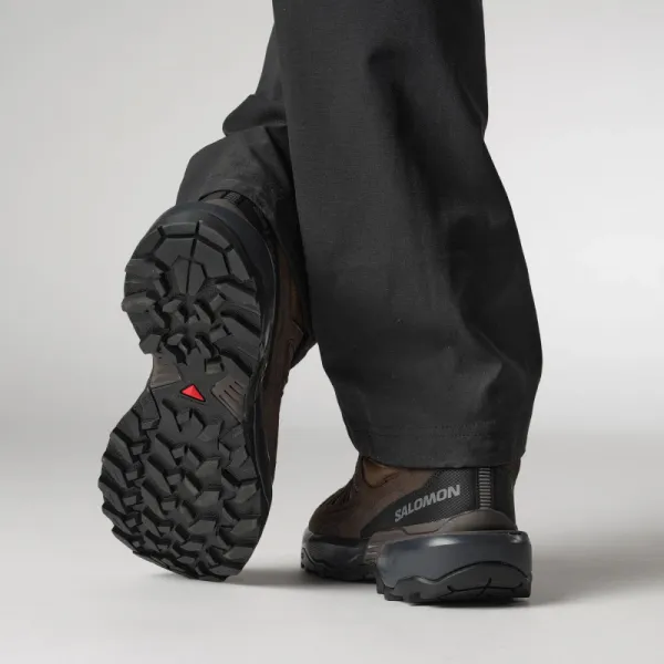 Pánska členková turistická obuv SALOMON X Ultra 360 LTR Mid GTX M dark earth delicioso castlerock