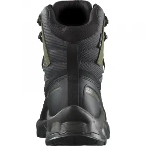 Pánska členková turistická obuv SALOMON Quest Element GTX M black deep lichen green olive night