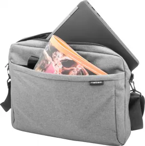 Brašna pro NB NATEC Mustela 15,6", šedá