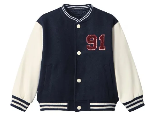 lupilu® Detská bunda College (navy modrá, 110/116)
