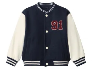 lupilu® Detská bunda College (navy modrá, 110/116)