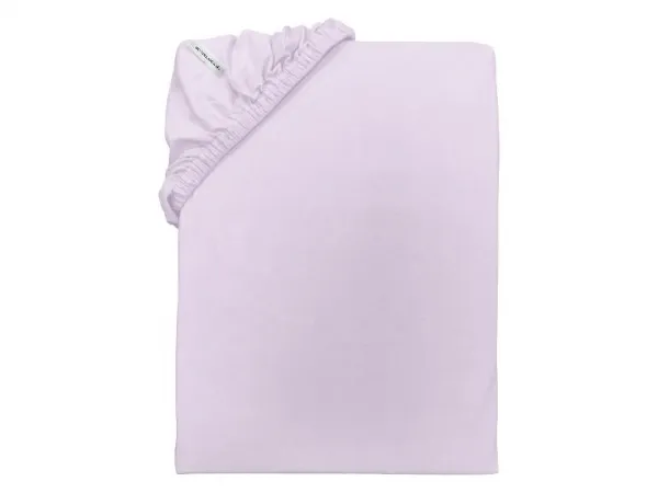Tom Tailor Džersejová napínacia plachta, 90 – 100 x 200 cm (fialová)
