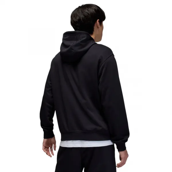 Pánska flisová mikina s kapucňou NIKE JORDAN SPRT CSVR GFX FLC PO 010 BLACK