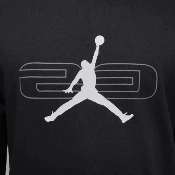Pánska flisová mikina s kapucňou NIKE JORDAN SPRT CSVR GFX FLC PO 010 BLACK