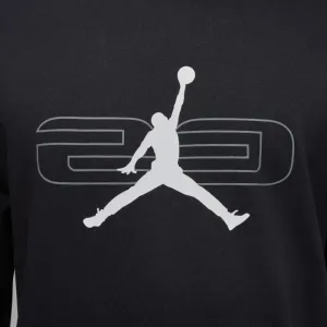 Pánska flisová mikina s kapucňou NIKE JORDAN SPRT CSVR GFX FLC PO 010 BLACK