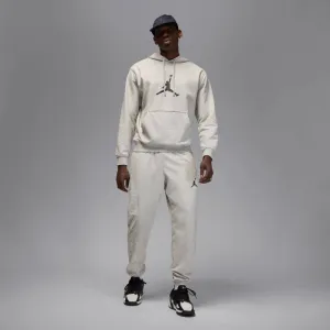 Pánska flisová mikina s kapucňou NIKE JORDAN SPRT CSVR GFX FLC PO 084 GREY HEATER