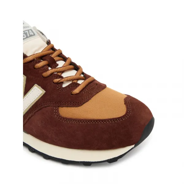 Pánska vychádzková obuv NEW BALANCE U574MRR M brown dull orange