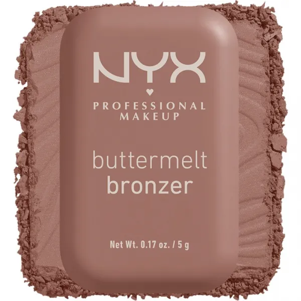 NYX Professional Makeup Buttermelt Bronzer bronzer odtieň 02 All Buttad Up 5 g