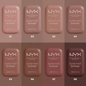 NYX Professional Makeup Buttermelt Bronzer bronzer odtieň 02 All Buttad Up 5 g