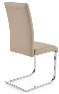 HALMAR Jedálenská stolička K85 cappuccino