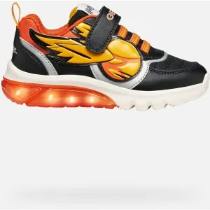 Black boys' sneakers Geox Ciberdron Harry Potter - Boys